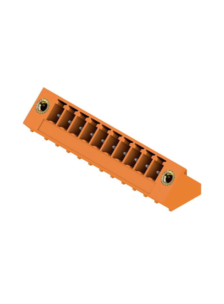 SC 3.81/10/135F 3.2SN OR BX Wtyki PCB (złącza płyty), 3.81 mm, Liczba biegunów: 10, kąt odejścia: 135° /50szt./ 1976820000 WEIDMÜLLER