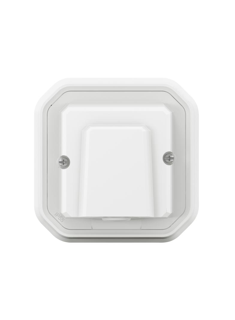NOWE PLEXO - WYJŚCIE KABLOWE Z ZACISKIEM KOMPLET PODTYNKOWY 20A-230V~ BIAŁE