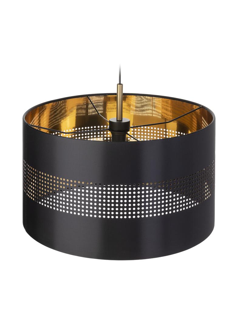 Alessio 1P E27 lampa wisząca max. 60W czarno-złota AD-LD-6243BCE27T ORNO