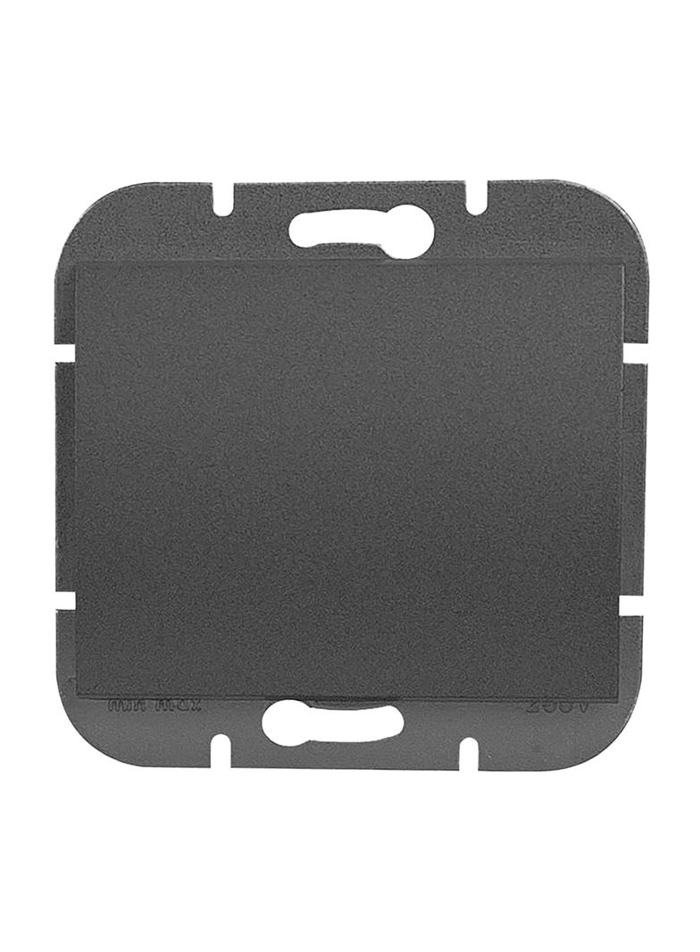 Łącznik jednobiegunowy podtynkowy z podświeleniem Onyx, 10A, 250V, WP-1O/S, czarny