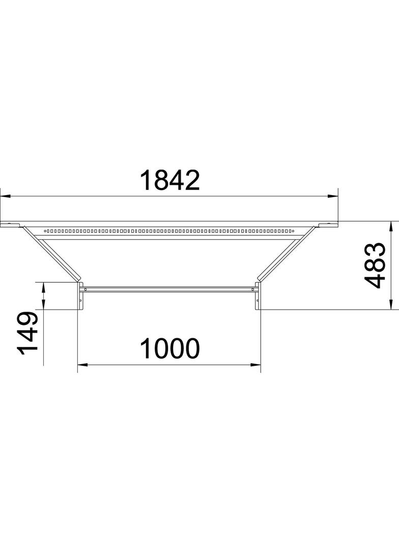 SLAA 11100 R3 FT Trójnik dostawny drabin kabl.