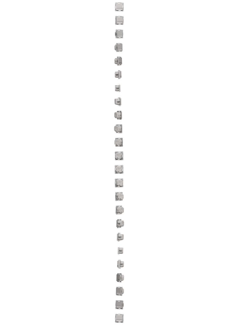 Simon 55 Oprawa oświetleniowa LED 230V (0,93 W) Barwa ciepła biała 3100K Aluminium mat TOS3K.01/143 KONTAKT