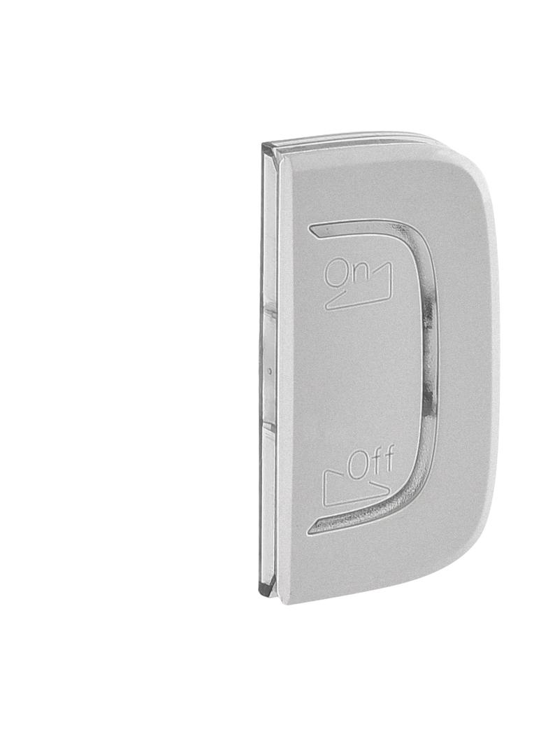 MY HOME VALENA ALLURE - KLAWISZ PRAWY ŻRÓDŁO/STACJA ALUMINIUM, Legrand