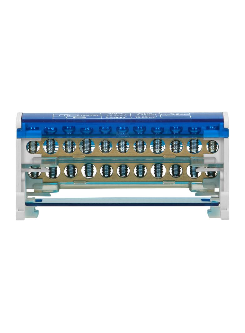 Blok rozdzielczy 2-rzędowy 11 przewodów OR-LZ-8201/11 ORNO