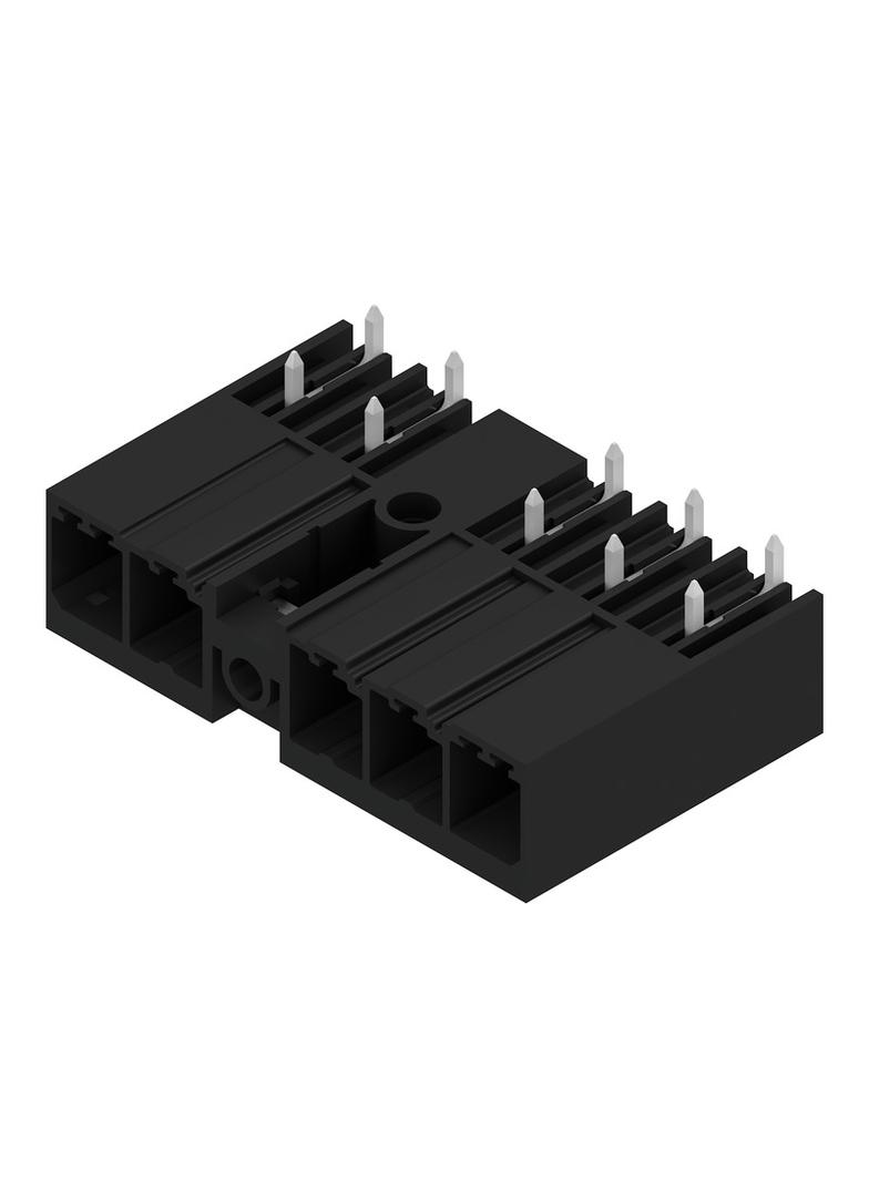 SV 7.62HP/05/270MSF3 3.5SN BK BX Wtyki PCB (złącza płyty), 7.62 mm, Liczba biegunów: 5, kąt odejścia: 270° /36szt./ 1048660000 WEIDMÜLLER