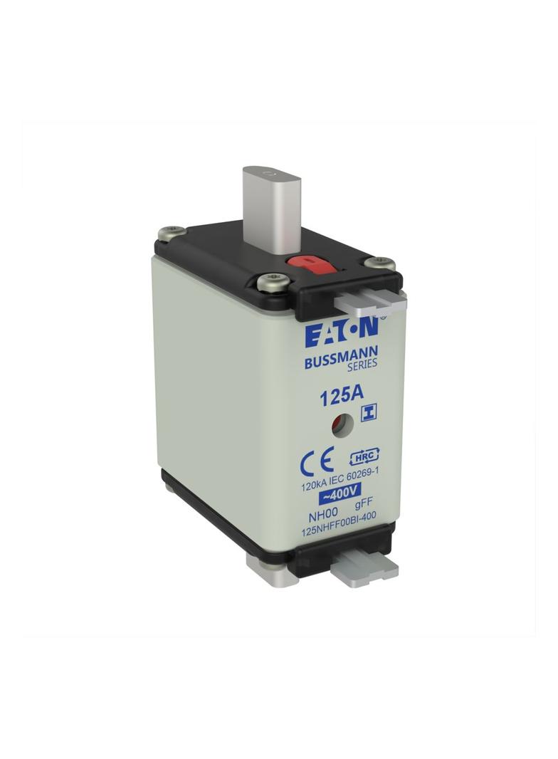 125NHFF00BI-400 Wkładka NH 125A 400V AC GFF Rozmiar 00 125NHFF00BI-400 EATON