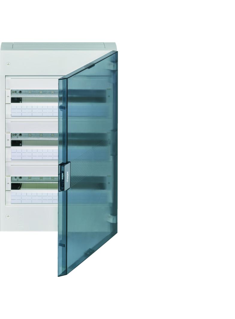 vega Rozdzielnica natynkowa 3x18 IP40 drzwi transparentne VB318TB HAGER