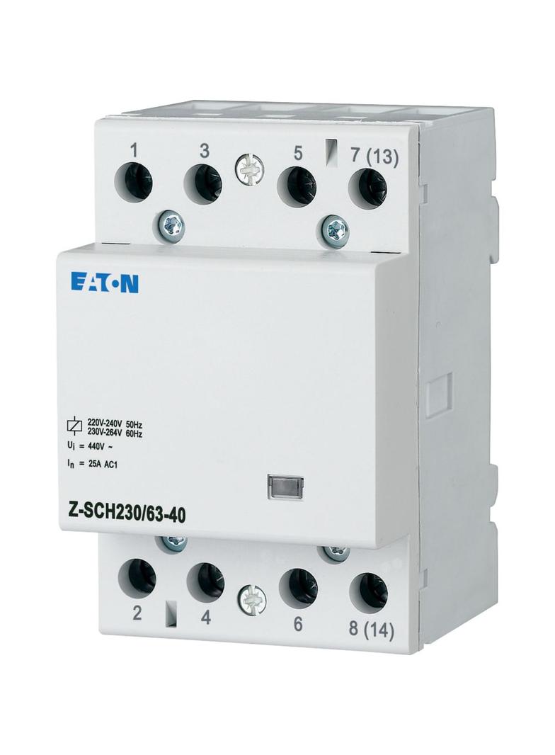 Z-SCH230/63-40 Stycznik modułowy 63A 4Z 0R 230V AC 248856 EATON