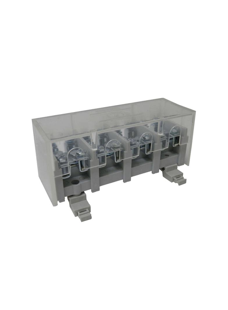 LZ 4*35/16 wyk.21P Odgałęźnik instalacyjny 4-segmentowy (zacisk: 4x35mm2 - 4x4x16mm2) na TS35 z pokr