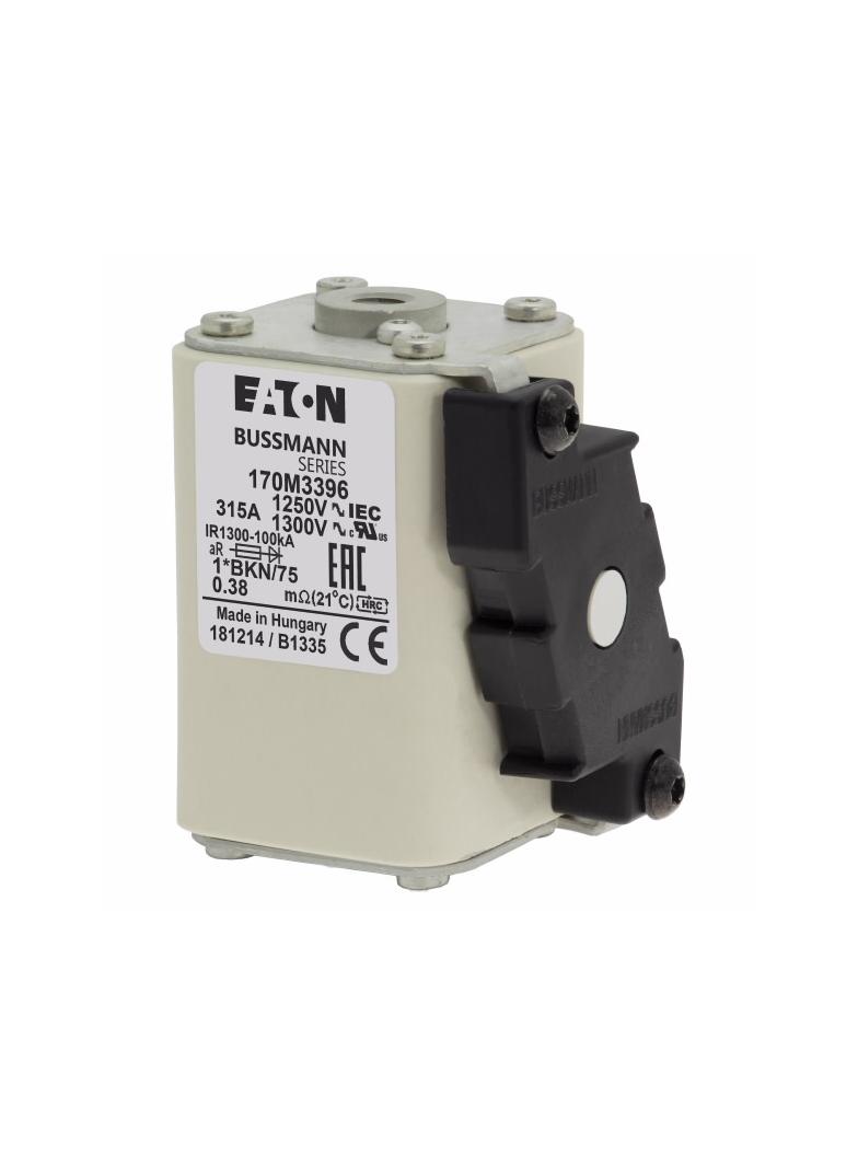 FUSE 315A 1250V 1*BKN/75 AR CU Wkładka szybka 315A AC 1250V rozmiar 1 45x59x75 mm aR 170M3396 EATON