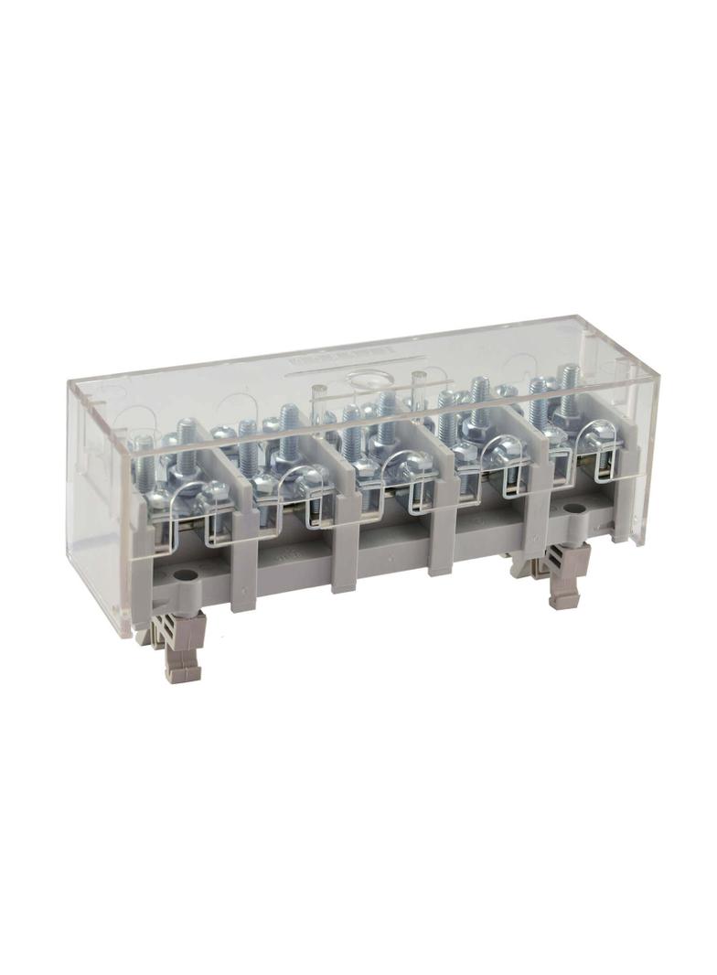 LZ5*35/16wyk.22P , Odgałęźnik instalacyjny 5-segmentowy (zacisk: 5x2x35mm2 - 5x4x16mm2) na TS 35 z SIMET