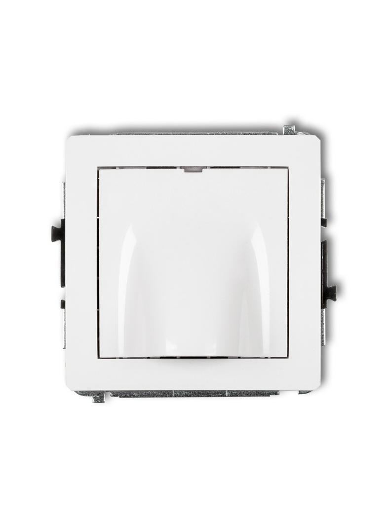 DECO Mechanizm wypustu kablowego biały