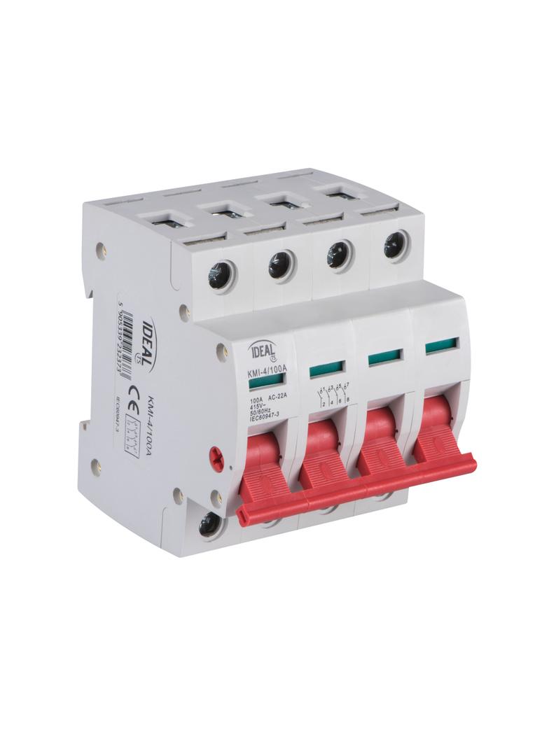 Rozłącznik modułowy 100A 4P KMI-4/100A 23237 KANLUX