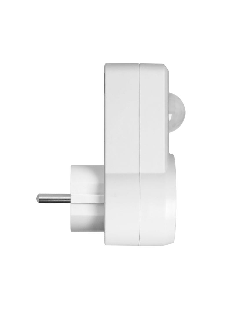 Gniazdkowy czujnik ruchu 120st. IP20, 280W, wersja Schuko MS-1(GS) ORNO