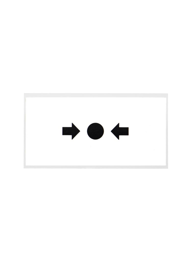 CX/SPARE GLASS Zamienna szybka ze strzałką 10 szt. 516200FULL-5017 EATON