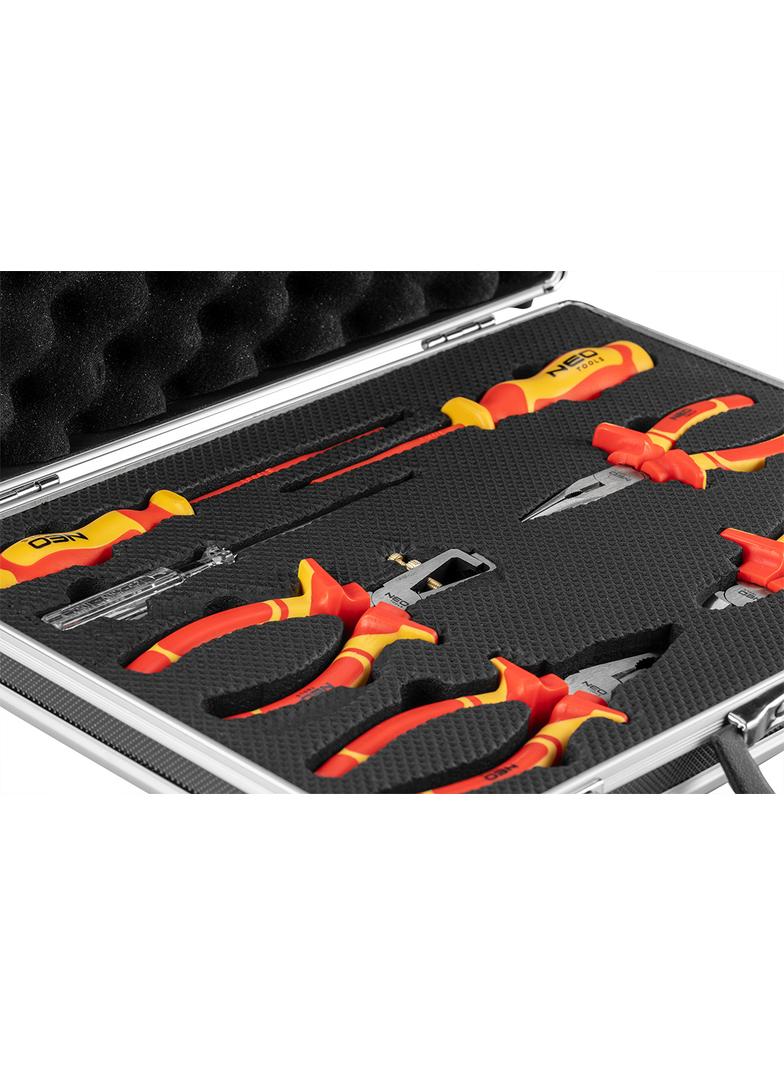 Zestaw szczypiec i wkrętaków 1000V, 7 szt.