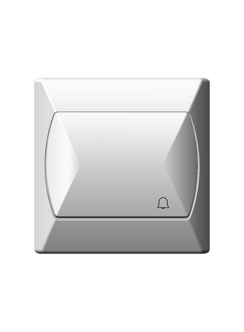 AKCENT Łącznik zwierny  dzwonek  - kolor biały