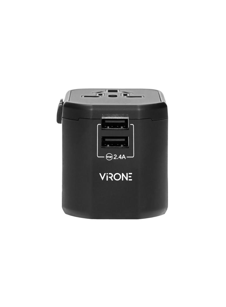 GOworld USB uniwersalny adapter 200 krajów 2 x USB TA-6 ORNO