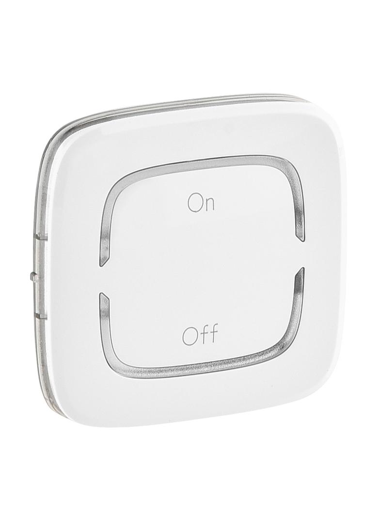 MY HOME VALENA ALLURE - KLAWISZ ON/OFF BIAŁY, Legrand