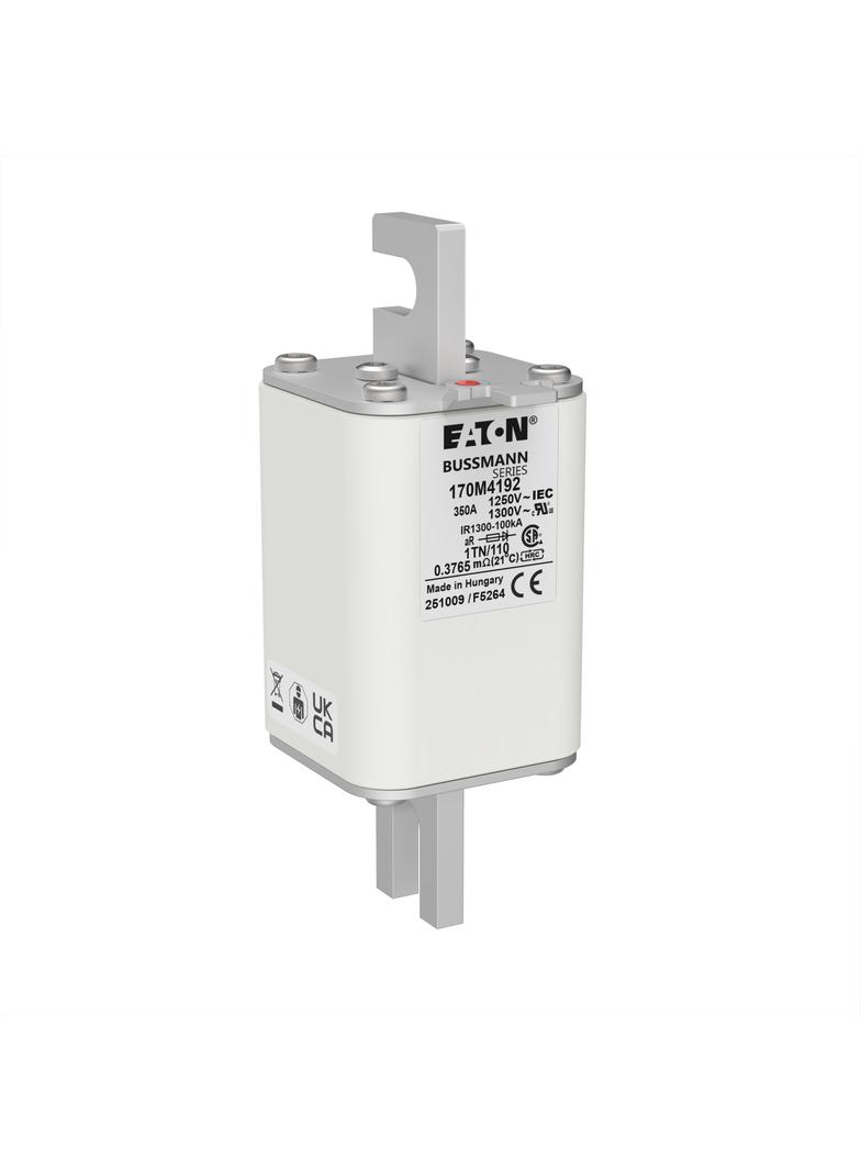 FUSE 350A 1250V 1TN/110 AR CU Wkładka szybka 350A AC 1250V rozmiar 1 53x66x138 mm aR DIN I 170M4192