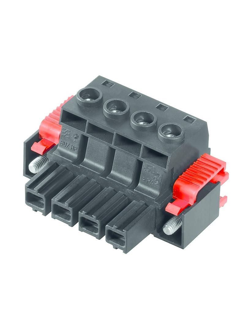 BUZ 10.16HP/04/180SF AG BK BX Złącze kablowe do płytek drukowanych /20szt./ WEIDMULLER