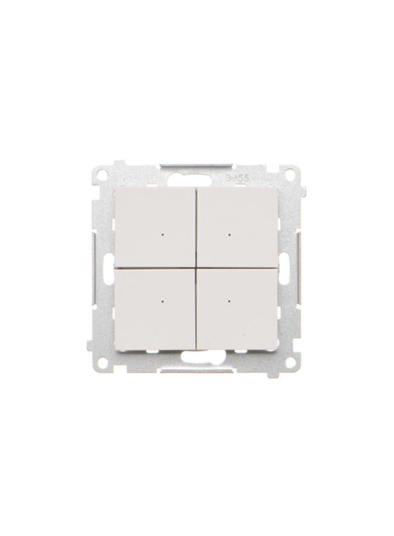 Simon 55 CONTROL – Kontroler przyciskowy sterujący bezprzewodowo innymi urządzeniami Simon GO sterowany smartfonem Czarny mat TEK1W.01/149 KONTAKT