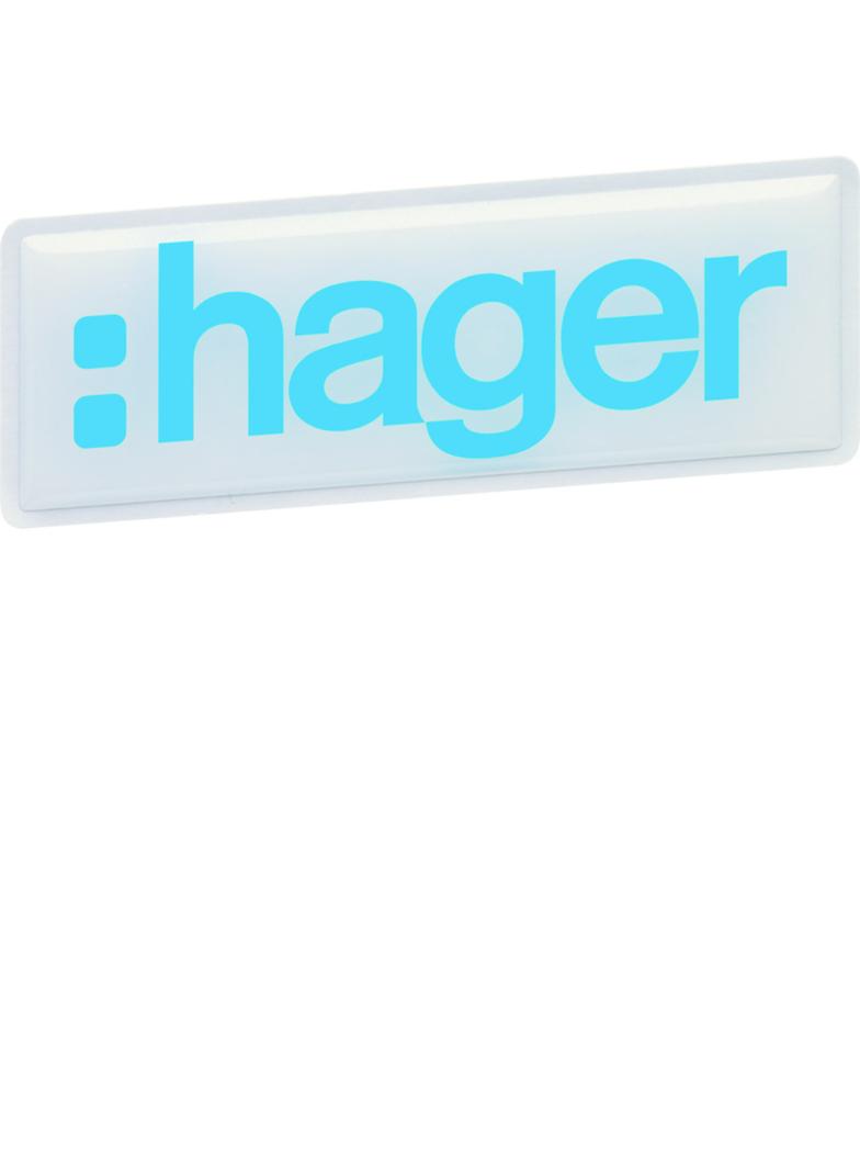 Naklejka :hager logo 10 szt.