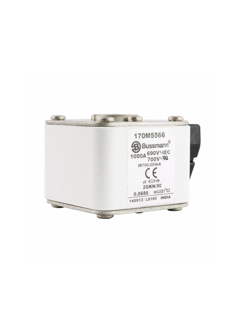 FUSE 1000A 690V 2GKN/50 AR UC Wkładka szybka 1000A AC 690V rozmiar 2 61x77x51 mm aR IEC UL 170M5566
