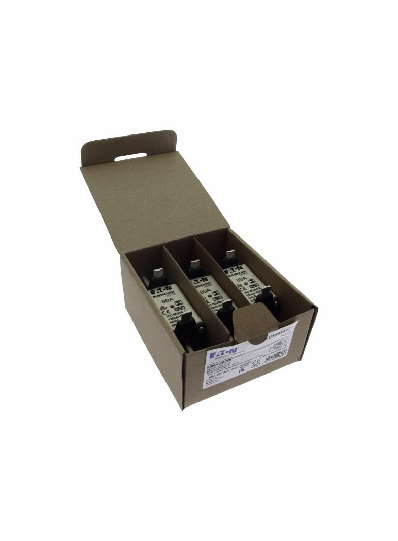 80NHG02BI Wkładka NH 80A 500V GL/GG rozmiar 02 80NHG02BI EATON