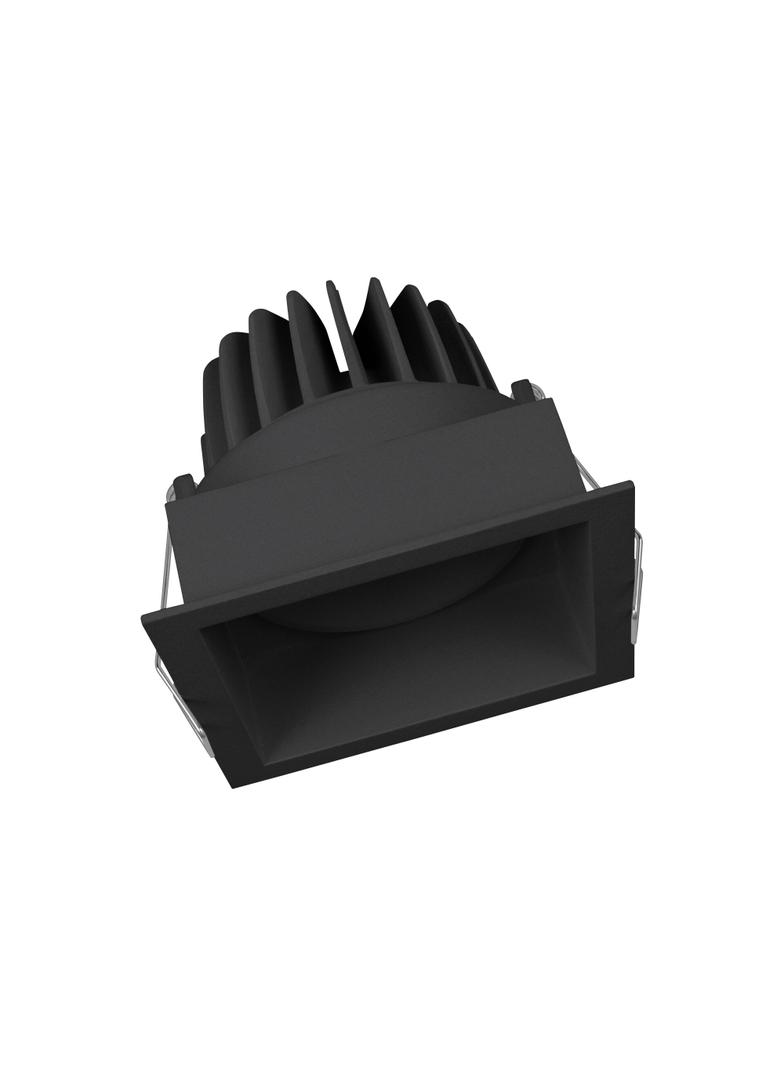 SP SQUARE DK ADJ 8W 3000K FL BK LEDV LEDVANCE
