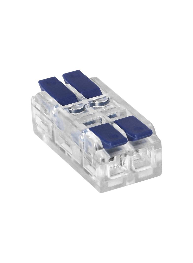 Złączka instalacyjna zaciskowa 2-przewodowa, dwustronna; na dowolny przewód 0,75-4mm2; IEC 250V/32A;