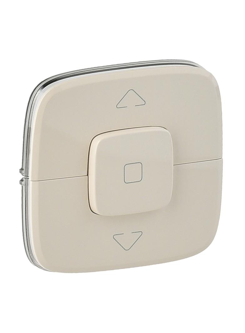 VALENA ALLURE - KLAWISZ KREMOWY PRZYCISKU DO POŚREDNIEGO STEROWANIA ROLETAMI 6 A LUB ŁĄCZNIKA DO BEZ