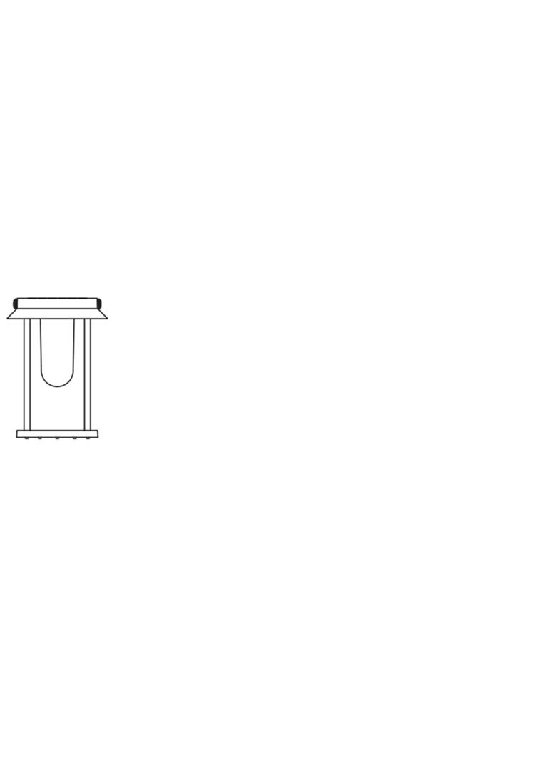 Oprawa SMART OUTD BT TABLELANTERN SOLRGBW LEDV
