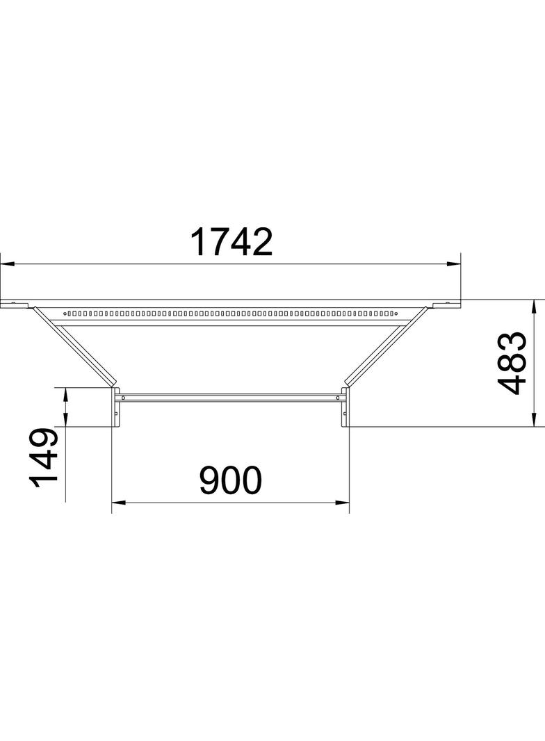 SLAA 1190 R3 FT Trójnik dostawny drabin kabl.