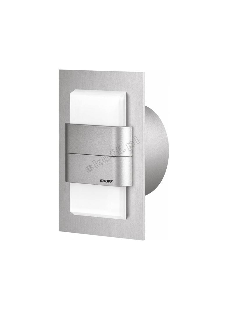 KINKIET DUO TANGO – G(alu)  / WW (ciepły biały)   [obud. Aluminium]