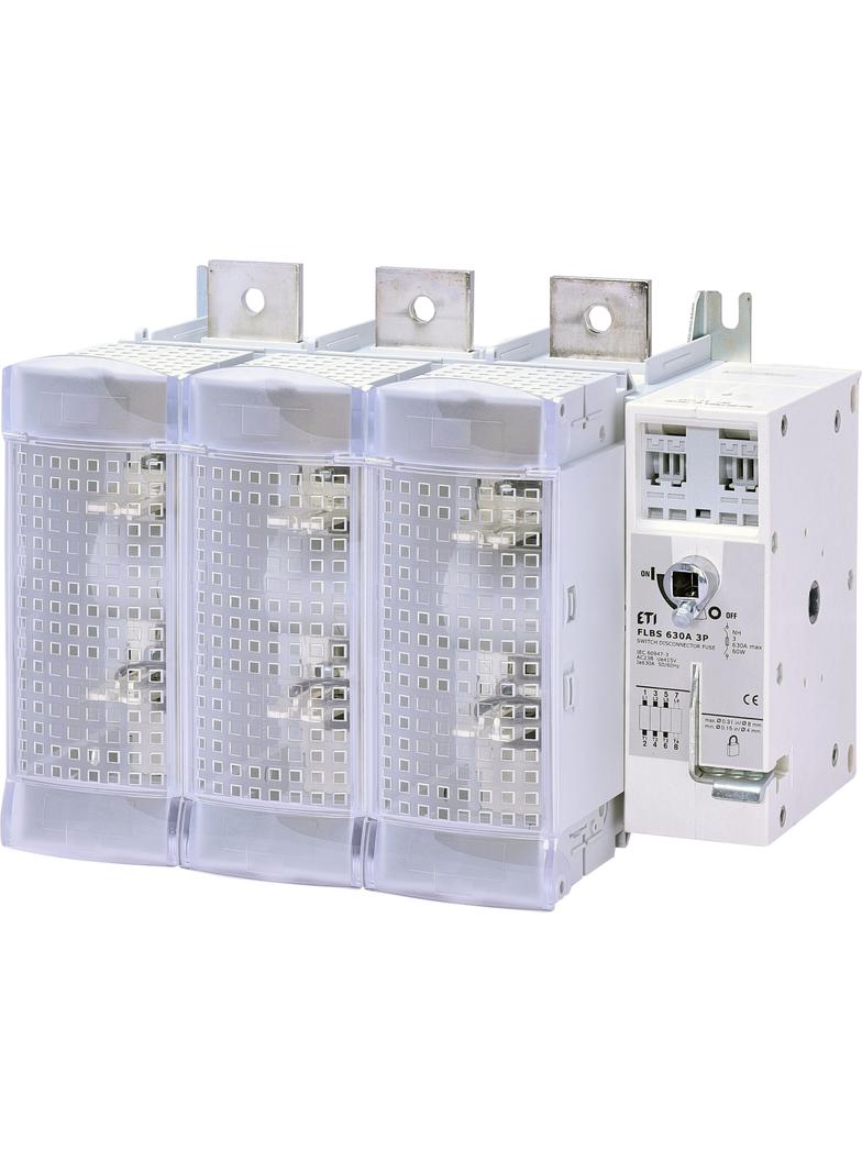 Rozłącznik z bezpiecznikami FLBS 630 3P 004661804 ETI