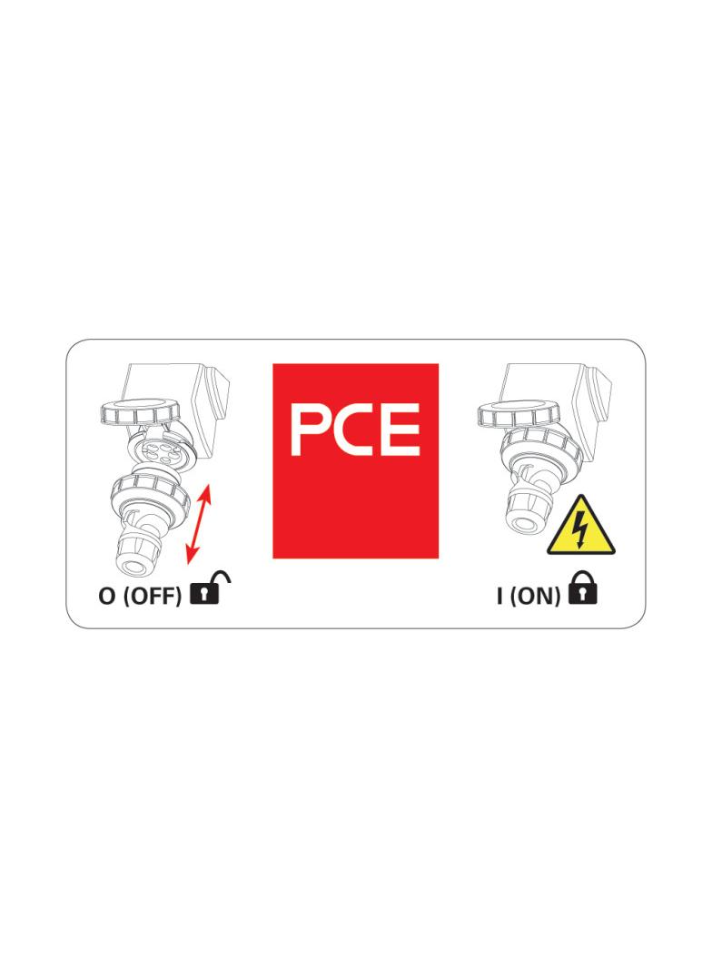 GNIAZDO Z WYŁĄCZNIKIEM 0-1, BLOKADĄ MECHANICZNĄ I SZYNĄ DIN TH35 16A 400V 3P+Z IP44 IP44