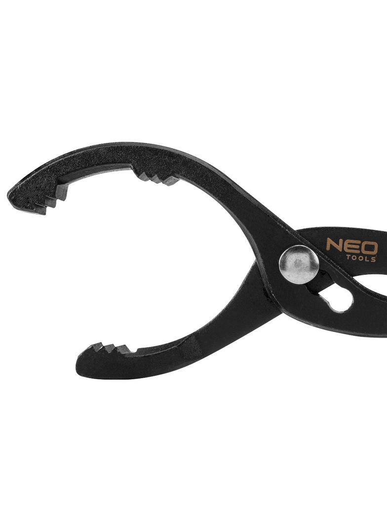 Klucz odgięty szczypcowy (20°) do filtrów oleju 63.5 - 116 mm