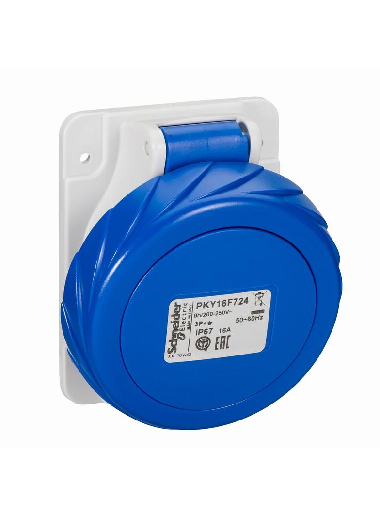 GNIAZDO16A 3P-E 200-250V IP67 50-60HZ  PKY16F724 Schneider