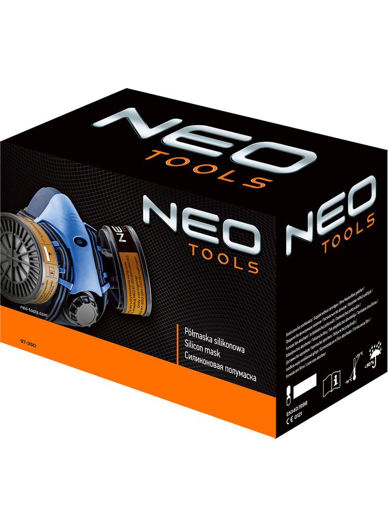 Półmaska silikonowa z miejscem na dwa pochłaniacze (bez pochłaniaczy)