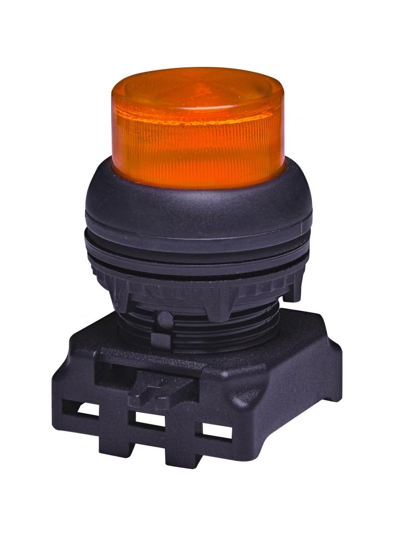 EGPI-A - Napęd z guzikiem wystającym podświetlanym - Pomarańczowy