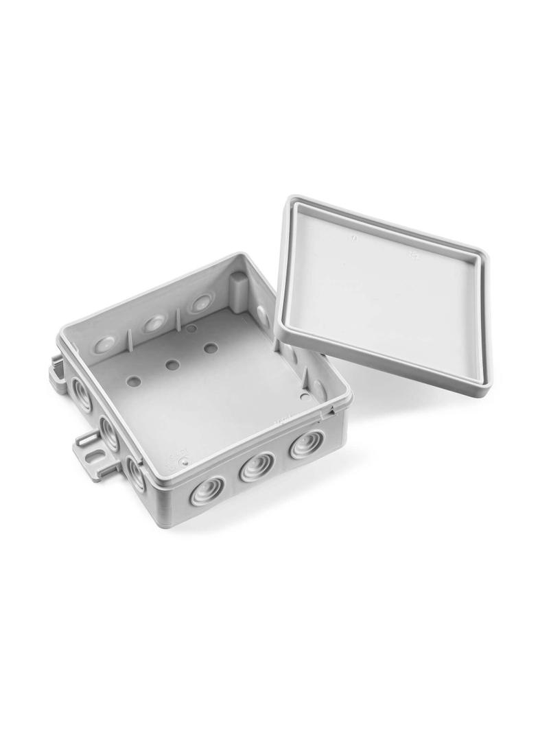 NS6 Puszka instalacyjna naścienna z możliwością zastosowania haka HNS, FASTBOX&HOOK - kolor szary