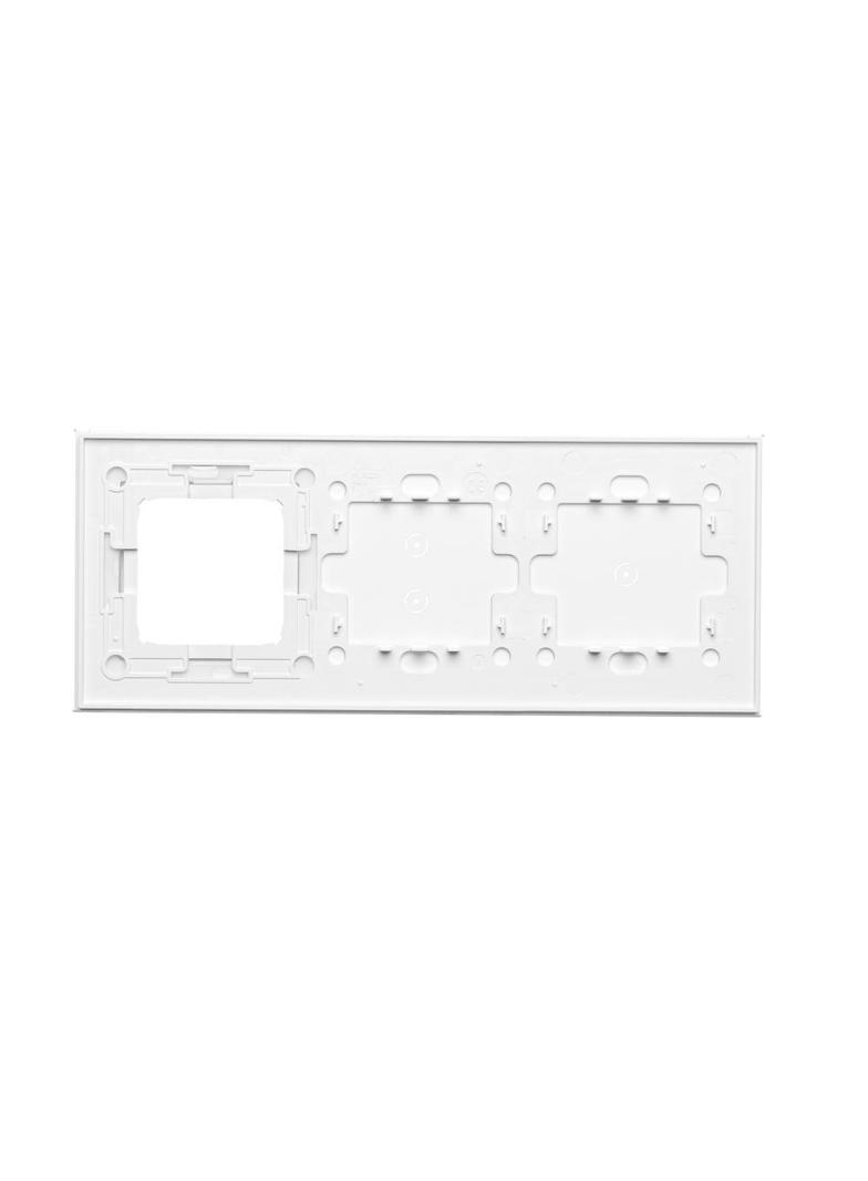 Simon 54 Touch Panel dotykowy S54 Touch 3 moduły 1 pole dotykowe + 2 pola dotykowe pionowe + 1 otwór na osprzęt S54 biała perła DSTR3130/70 KONTAKT
