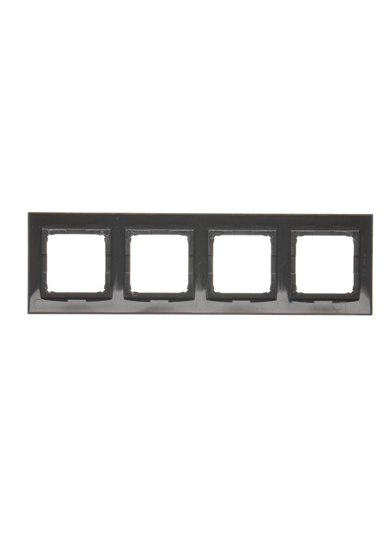Simon 54 Premium Ramka 4-krotna PREMIUM IP20 / IP44 brąz mat DR4/46 KONTAKT