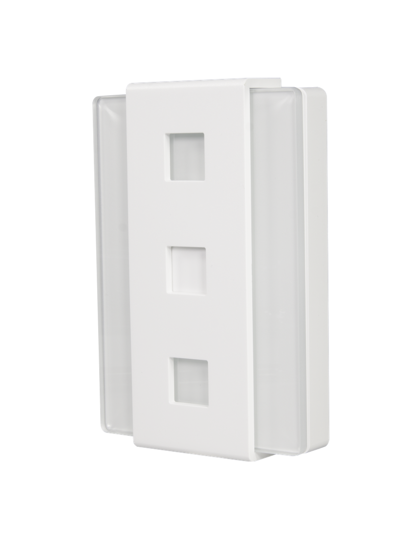 GONG DWUTON. GLASSO Z TRANSFORMATOREM GNW-248 230V BIAŁY