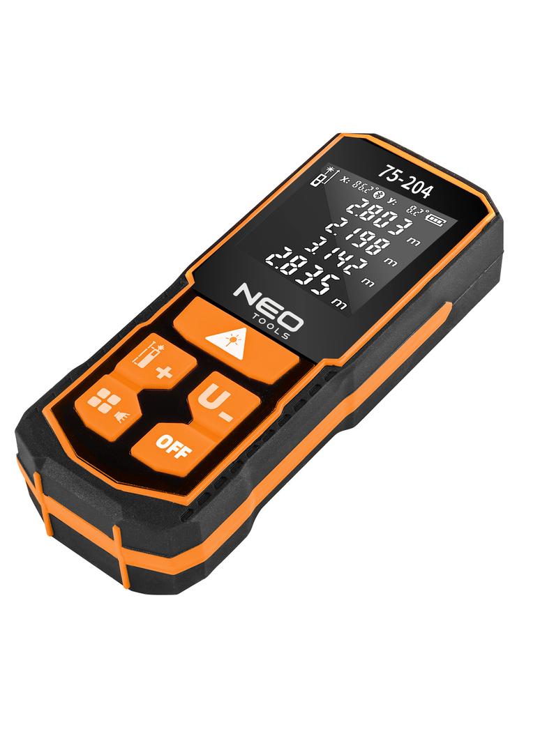 Dalmierz laserowy, zasięg 60 m, IP54