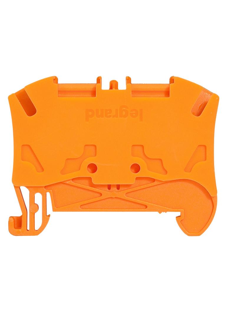 Złączka Viking Sprężynowa 1Tor 4Mm2 Szerokość 5 Pomarańczowa 037221 LEGRAND
