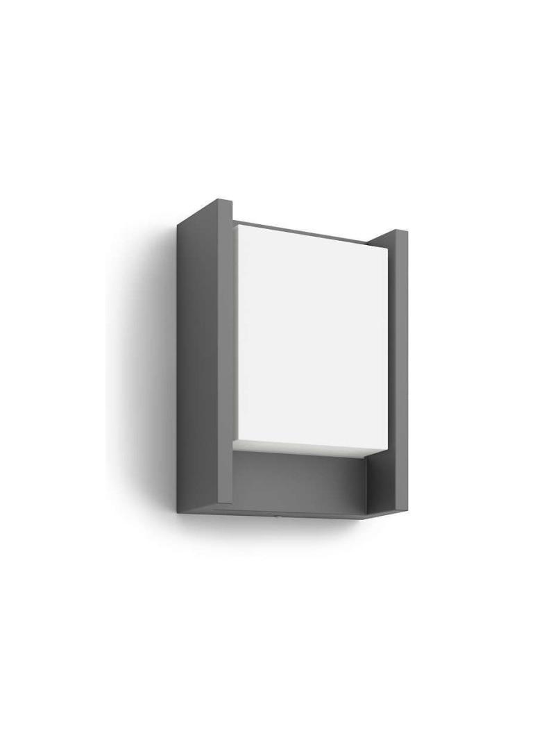 Arbour wall lantern anthracite 1x6W 230V