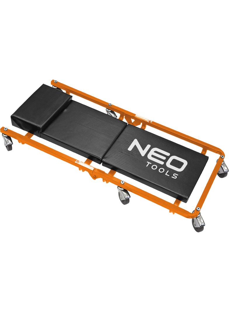 Leżanka warsztatowa składana, 930 x 440 x 105 mm