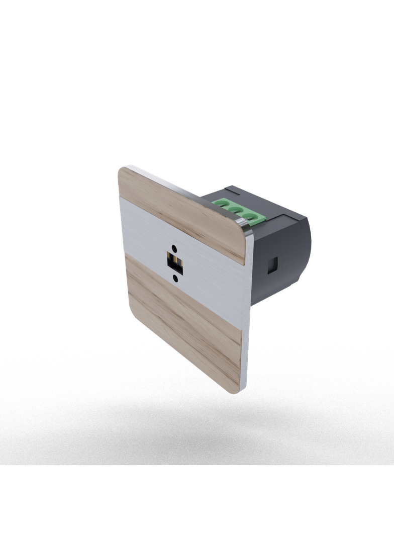 Laserowy czujnik odległości DRL-12, czujnik ruchu, jesion-satyna